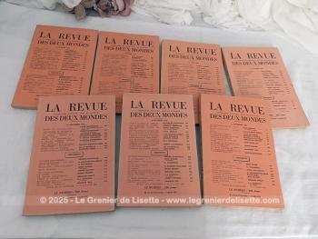 Voici un lot de 7 revues bimensuelles 