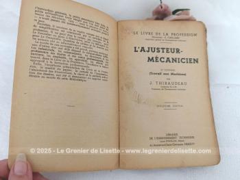 Petit livre daté de 1941 