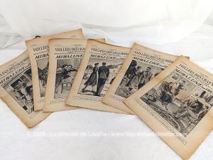 Lot 5 revues « Les Veillées des Chaumières » de 1949