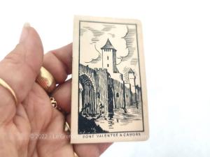 Adorable ancien très mini almanach carnet mémento 1938
