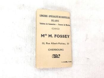 Ancien et très mini almanach pour l'année 1940 sur les pages intérieures de couvertures et 32 pages vierges pour prise de notes.  Cadeau publicitaire de la 