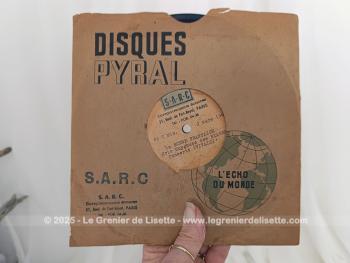 Ancien disque Pyral enregistrement sonore S.a.r.c. Vivaldi 1961 – Image 5