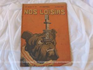 Ancienne revue « Nos Loisirs » du 15 mai 1910
