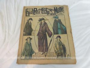 Revue Le Petit Echo de la Mode du 27 aout 1922