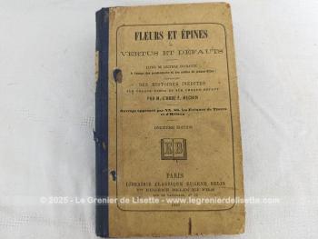 Ancien livre religieux  au titre de  