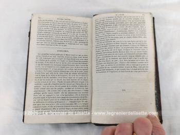 Datant de 1844,  voici le livre 