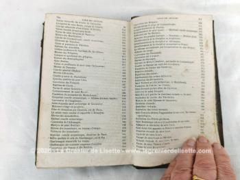 Datant de 1844,  voici le livre 