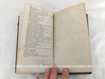 Datant de 1844,  voici le livre 