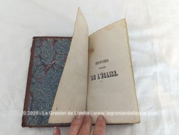 Datant de 1844,  voici le livre 