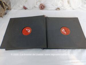 Ancien album 4 disques cire pour le « Sonata n°9 » de  Beethoven