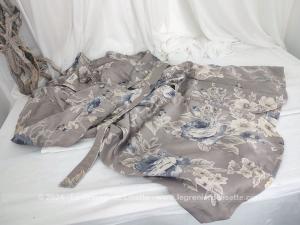 Elégante veste intérieur vintage soie luxe fait main Tissus Valentino