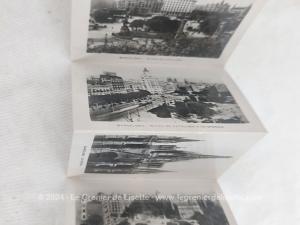 Ancien dépliant photos Barcelona années 40/50 Noir et Blanc