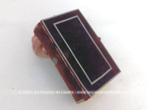 Missel Paroissien Romain velours bordeaux fermoir croix de 1851