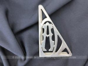 Monogramme triangle métal A pour insérer coin