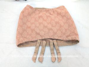 Gaine plastron porte jarretelle vintage marque Boléro années 80/90