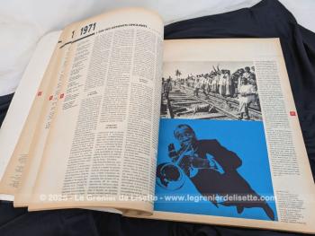 Datant de 1994, voici la revue anniversaire du cinquantenaire du journal Le Monde avec un récapitulatif des événements les plus importants et marquants de 1944 à 1994.  Un beau et merveilleux voyage dans XX° siècle !