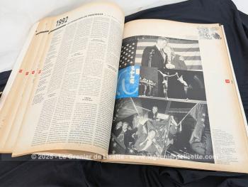 Datant de 1994, voici la revue anniversaire du cinquantenaire du journal Le Monde avec un récapitulatif des événements les plus importants et marquants de 1944 à 1994.  Un beau et merveilleux voyage dans XX° siècle !