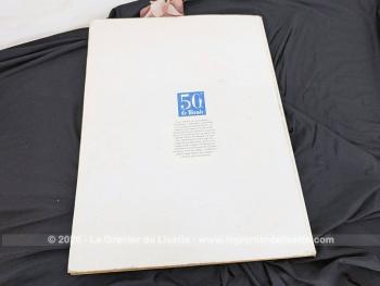 Datant de 1994, voici la revue anniversaire du cinquantenaire du journal Le Monde avec un récapitulatif des événements les plus importants et marquants de 1944 à 1994.  Un beau et merveilleux voyage dans XX° siècle !