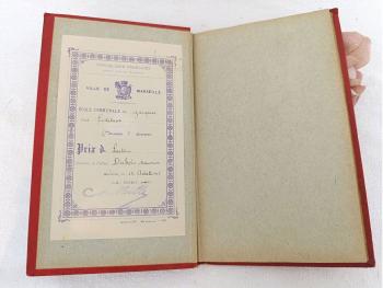 Très beau livre centenaire, Prix de Lecture datant du 1er aout 1898, 