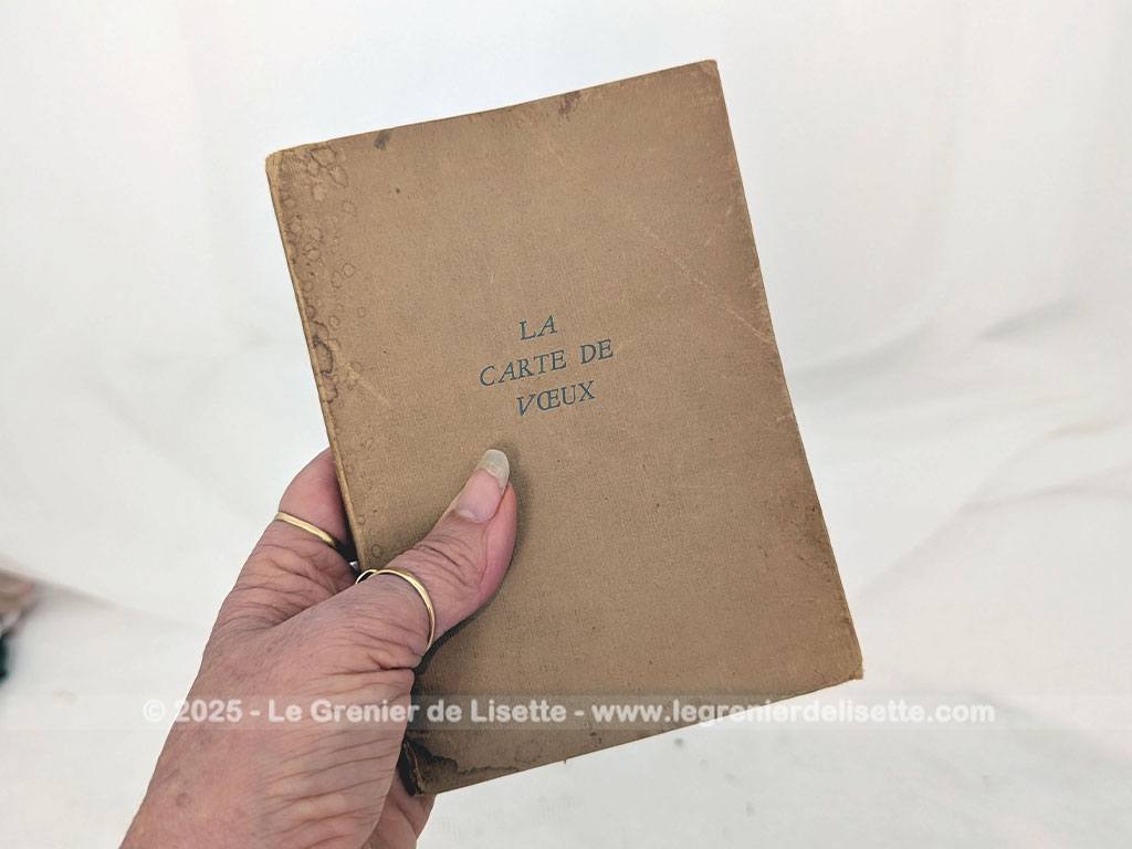 Voici un petit livret vintage