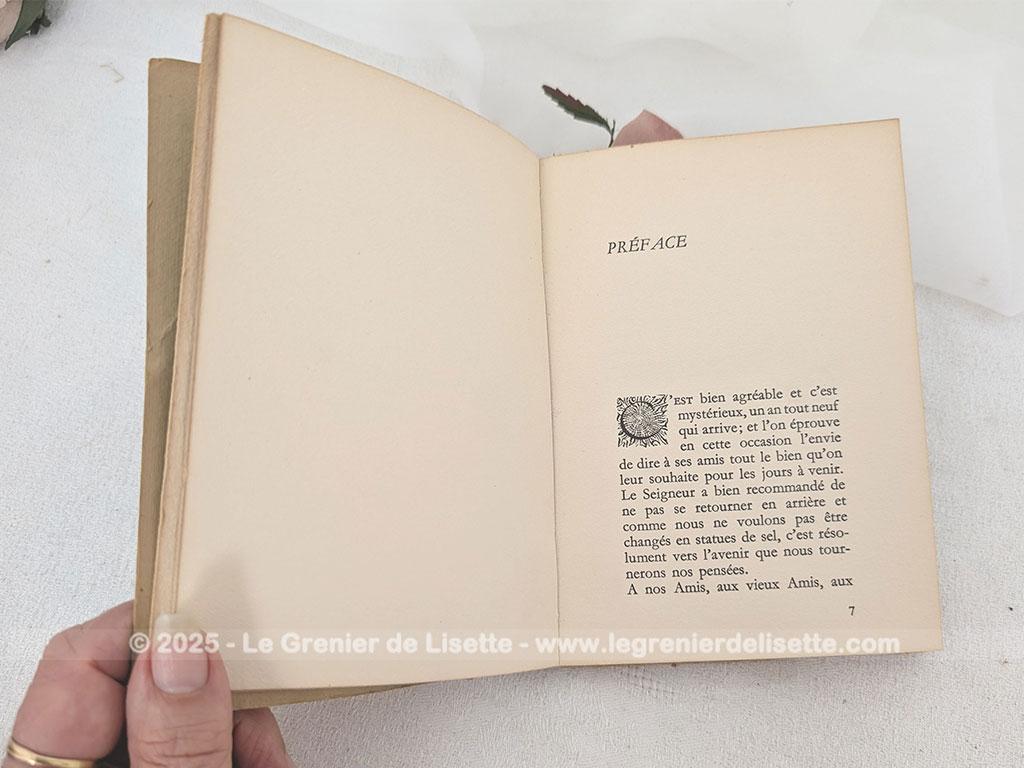 Voici un petit livret vintage