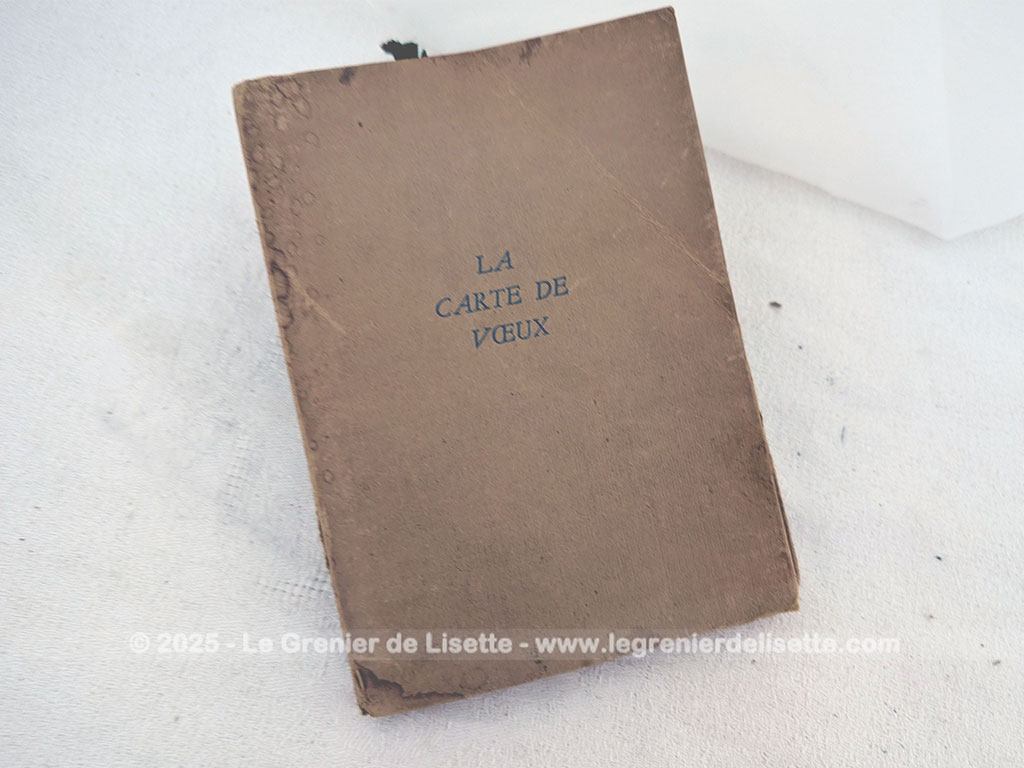 Voici un petit livret vintage