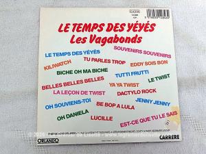 Disque divers 45T Les Vagabonds « Le Temps des Yéyés » 1989