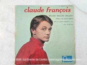 Disque 45T Claude François Belle Belle Belle