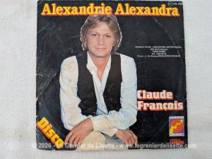 Disque 45T Claude François Alexandrie Alexandra