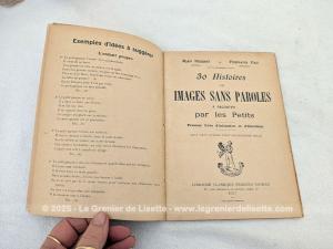 Livret « 30 Histoires en Images sans Paroles » de 1937