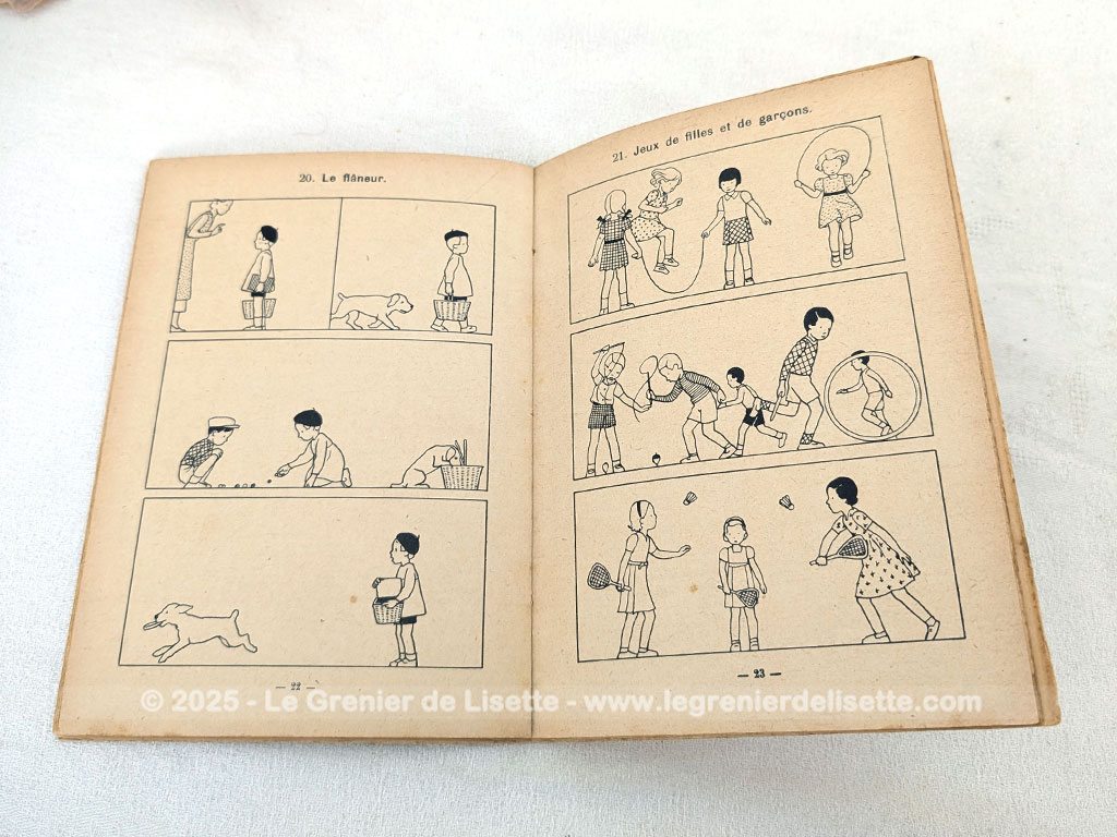 Voici un petit livret vintage au titre de