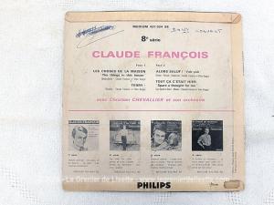Disque 45T Claude François « Les Choses de la maison »