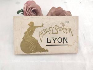 Livret cartes photos anciennes Lyon début XX°