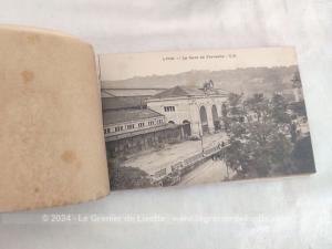 Livret cartes photos anciennes Lyon début XX°