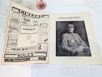 Voici un exemplaire authentique du 20 avril 1918 du journal