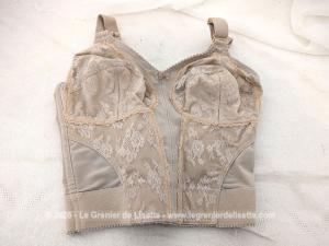 Soutien-gorge bustier vintage grande taille 95D marque Triumph
