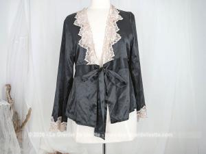 Elégant déshabillé veste courte d’intérieur