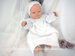 Adorable poupon vintage « Berjusa » nouveau-né au réalisme saisissant