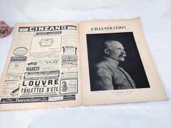 En plein régime de Vichy, voici un exemplaire authentique du 5 mai 1917 du journal
