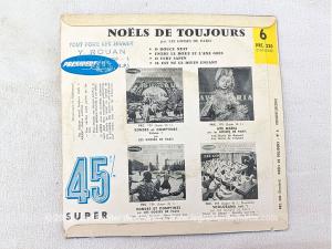 Disque 45T Les Gosses de Paris « Noëls de Toujours » années 60