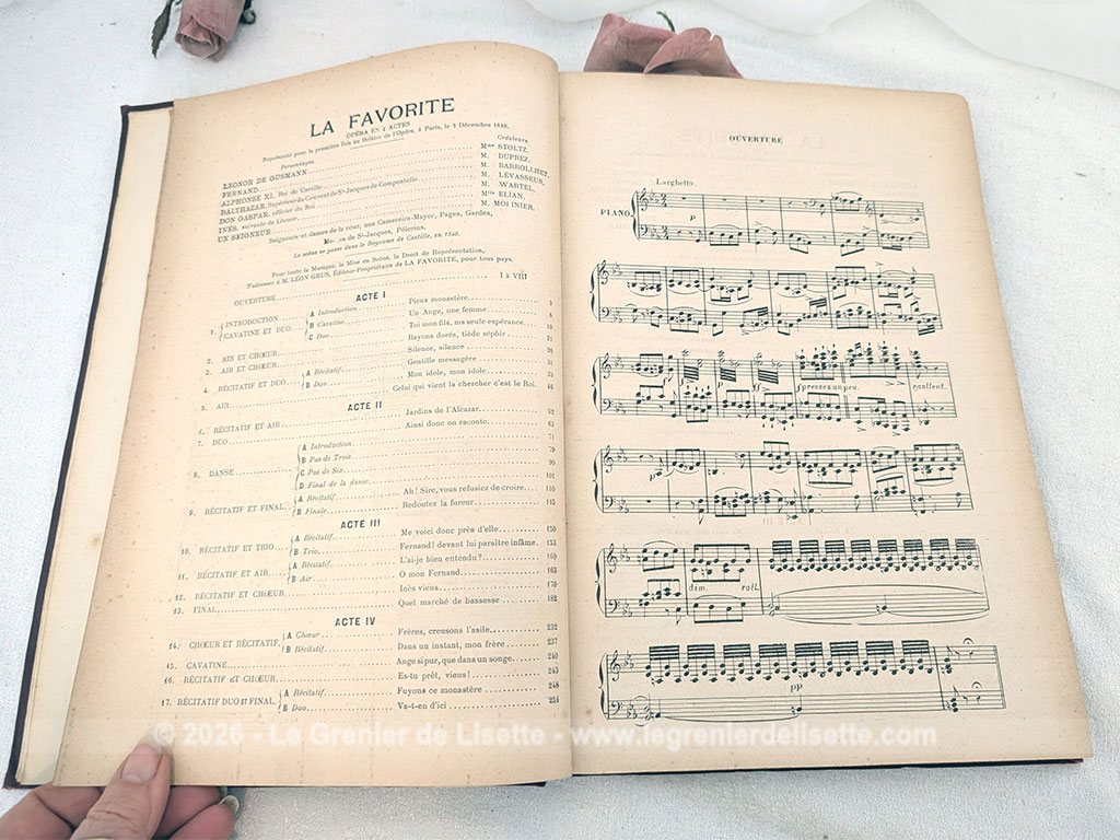 Livre partition complète