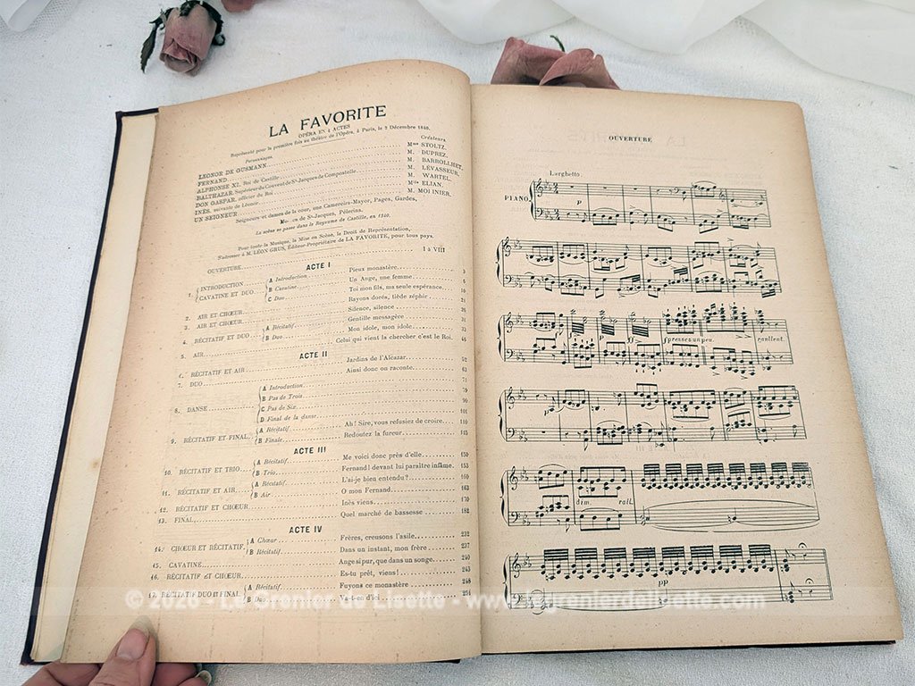 Livre partition complète