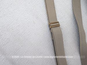 Paire de bretelles fines mixte attaches dorées