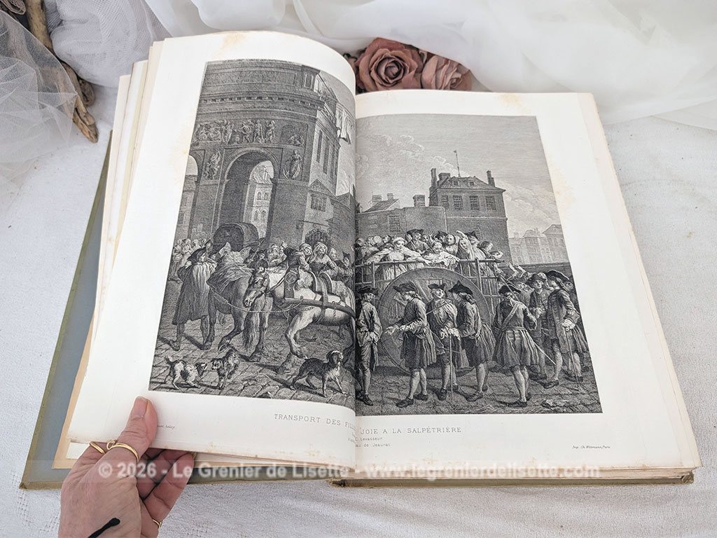 Voici un document d'archive monumental, véritable relique de l'Histoire de France datée de 1903, un recueil qui recense les lettres à cachet et les prisonniers de la Bastille sur plus d'un siècle de 1659 à 1789 (prise de la Bastille et Révolution française). Une véritable pièce de collection pour tous les passionnés d'histoire.