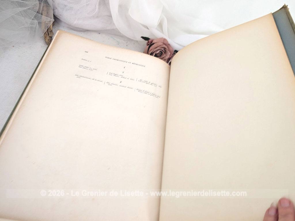 Voici un document d'archive monumental, véritable relique de l'Histoire de France datée de 1903, un recueil qui recense les lettres à cachet et les prisonniers de la Bastille sur plus d'un siècle de 1659 à 1789 (prise de la Bastille et Révolution française). Une véritable pièce de collection pour tous les passionnés d'histoire.