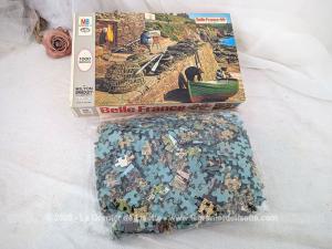 Boite vintage puzzle Belle France 1000 pièces années 70/80