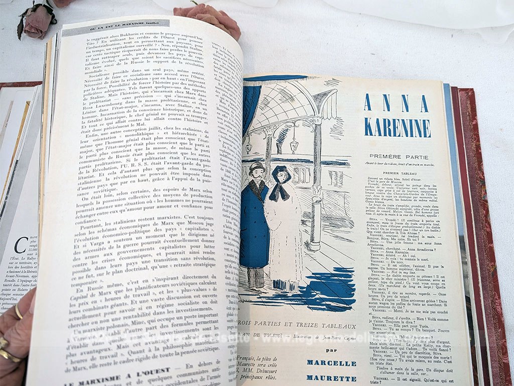 Voici gros volume ancien regroupant les 6 premiers numéros de la célèbre revue