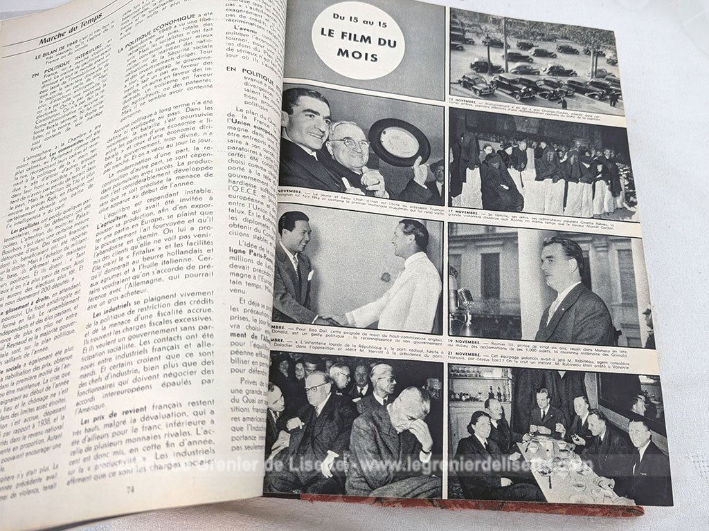 Voici gros volume ancien regroupant les 6 premiers numéros de la célèbre revue