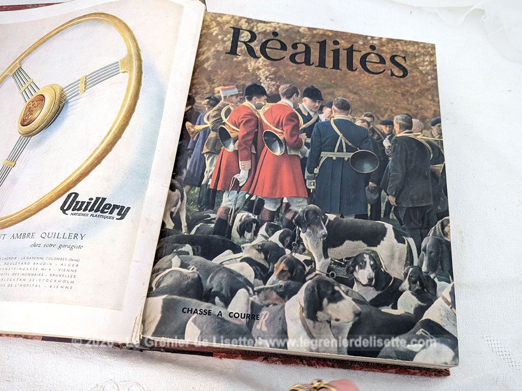 Voici gros volume ancien regroupant les 6 premiers numéros de la célèbre revue