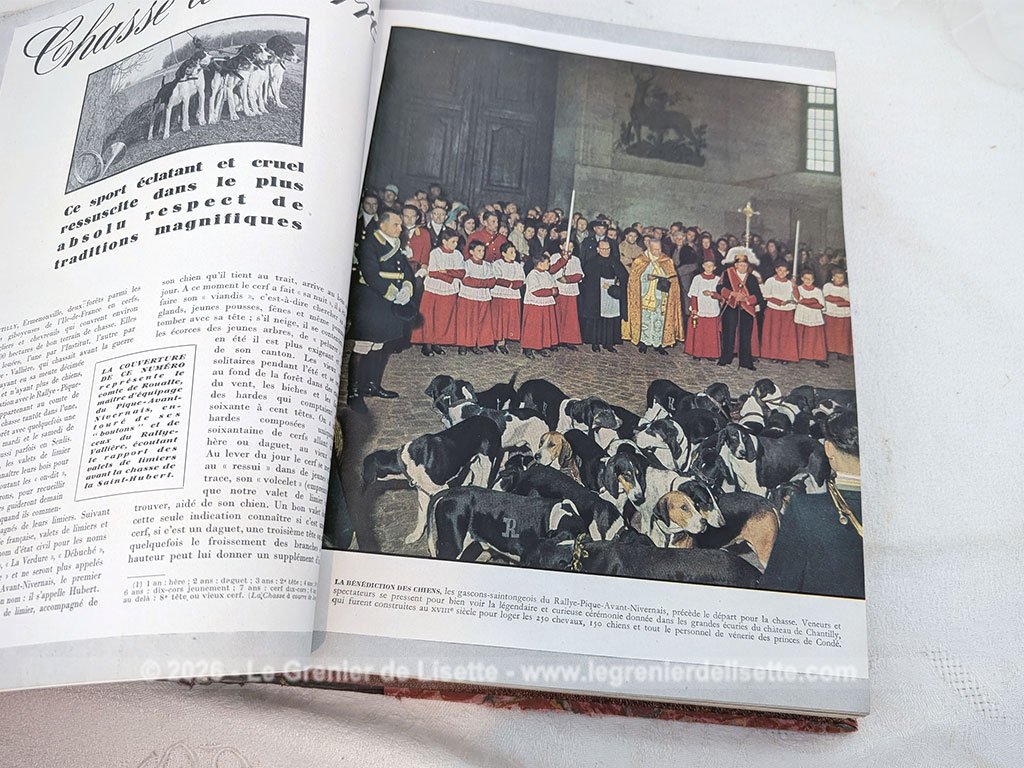Voici gros volume ancien regroupant les 6 premiers numéros de la célèbre revue